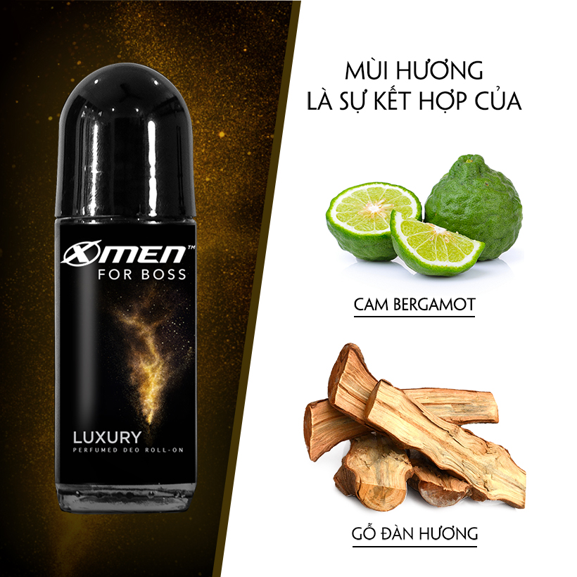 [HCM]Lăn Khử Mùi XMen For Boss Luxury 50ML