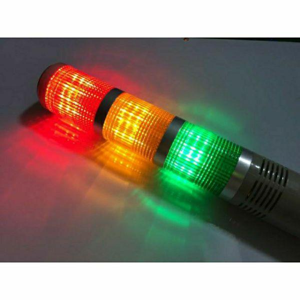 đèn cảnh báo có còi hú điện áp 24v