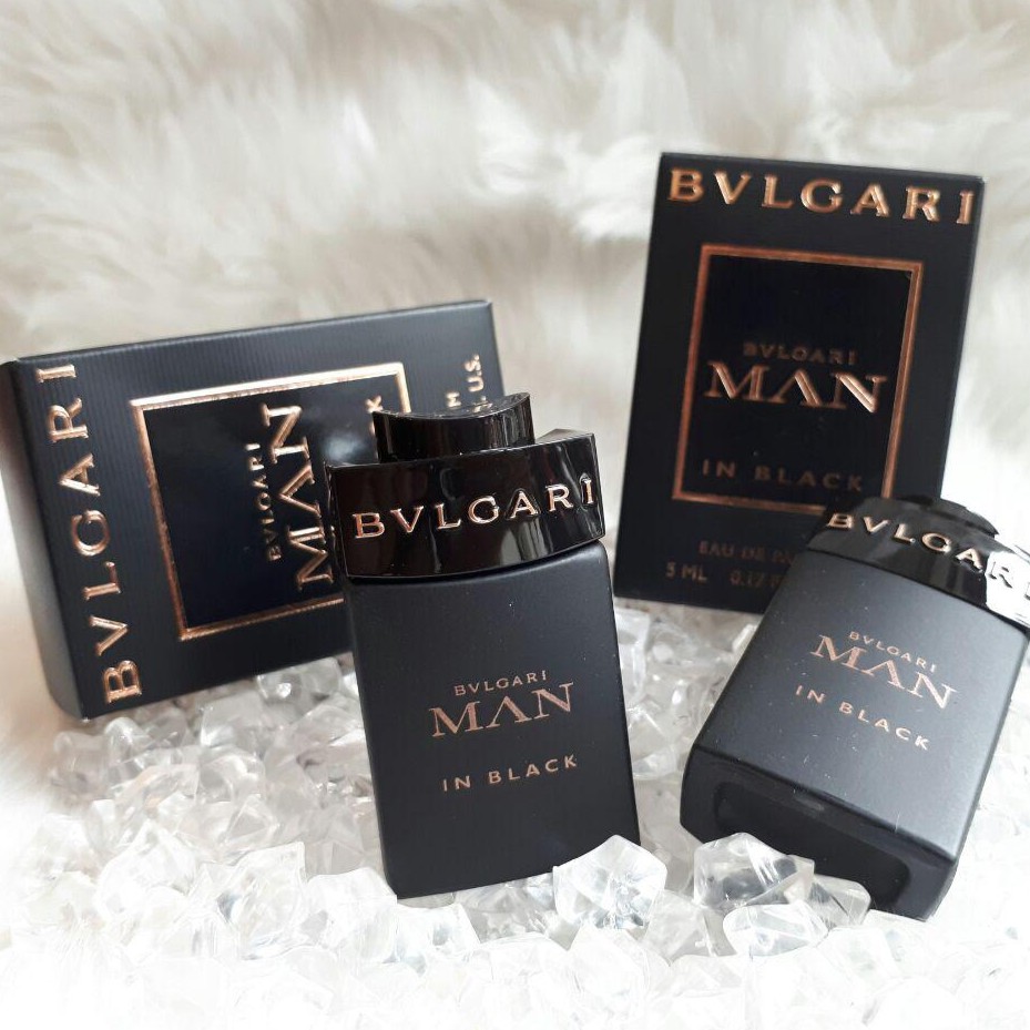 Nước hoa nam Bvl Man in Black EDP 5ml