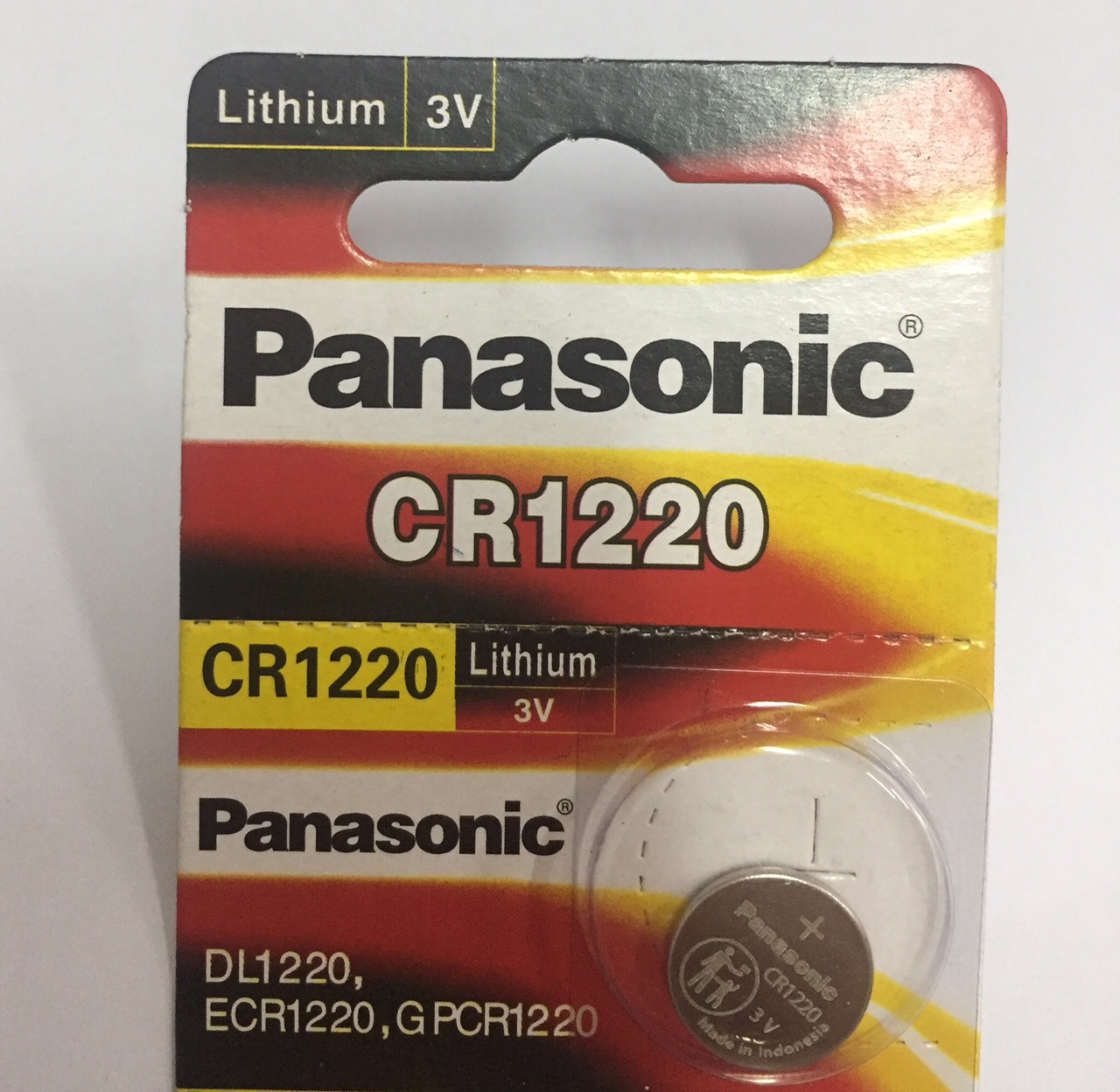 [HCM]Pin CR1220 3v Lithium PANASONICE vỉ 5 viên