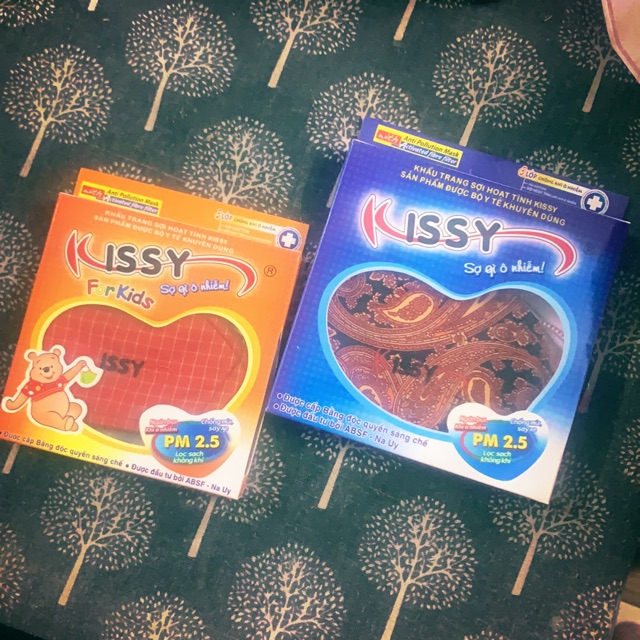 [HCM]Kissy khẩu trang sợi hoạt tính