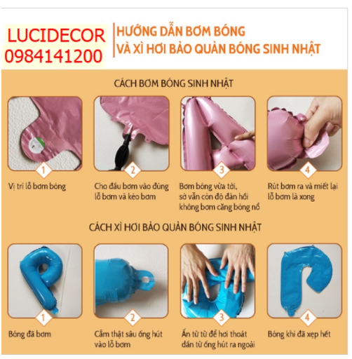 [HCM] Combo Bóng Happy Wedding Trang Trí Phòng Tân Hôn
