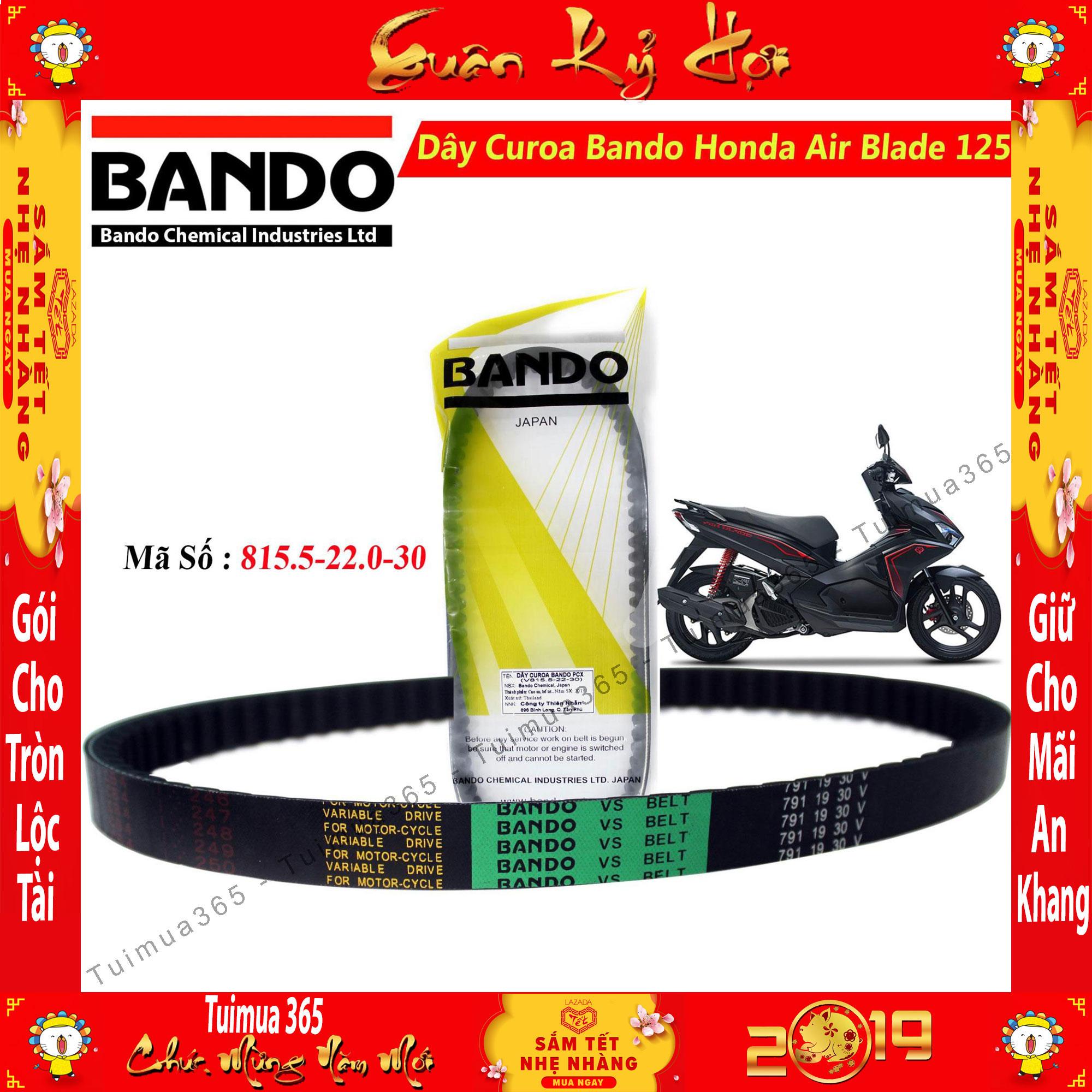 [HCM]Dây curoa Honda Air Blade 125cc ( Bando Thái Lan )