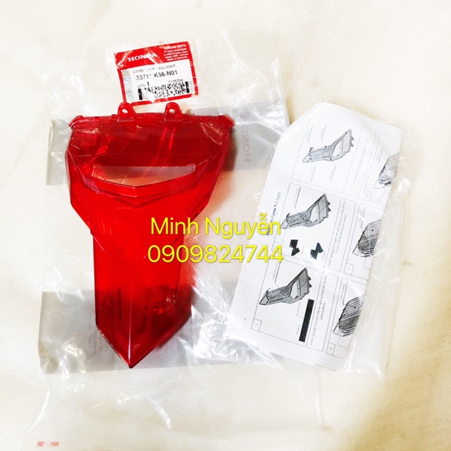 Chụp mika đỏ đèn hậu sonic chính hãng