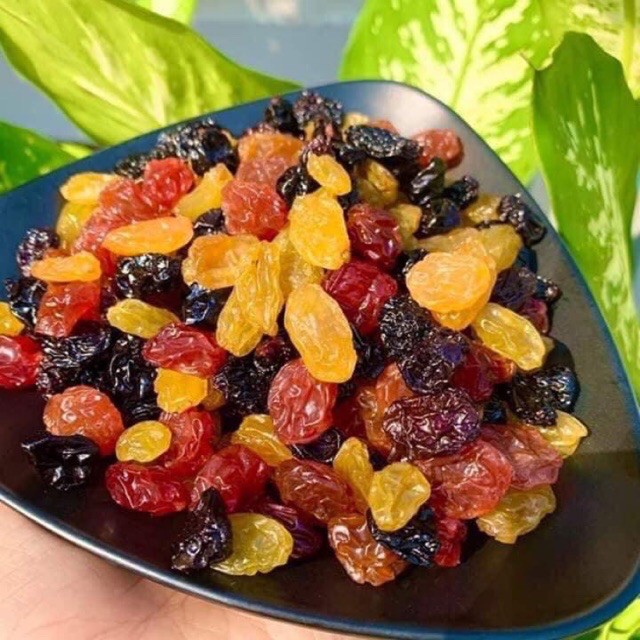 Nho khô Chile Mix 3 màu cực ngon (500G)