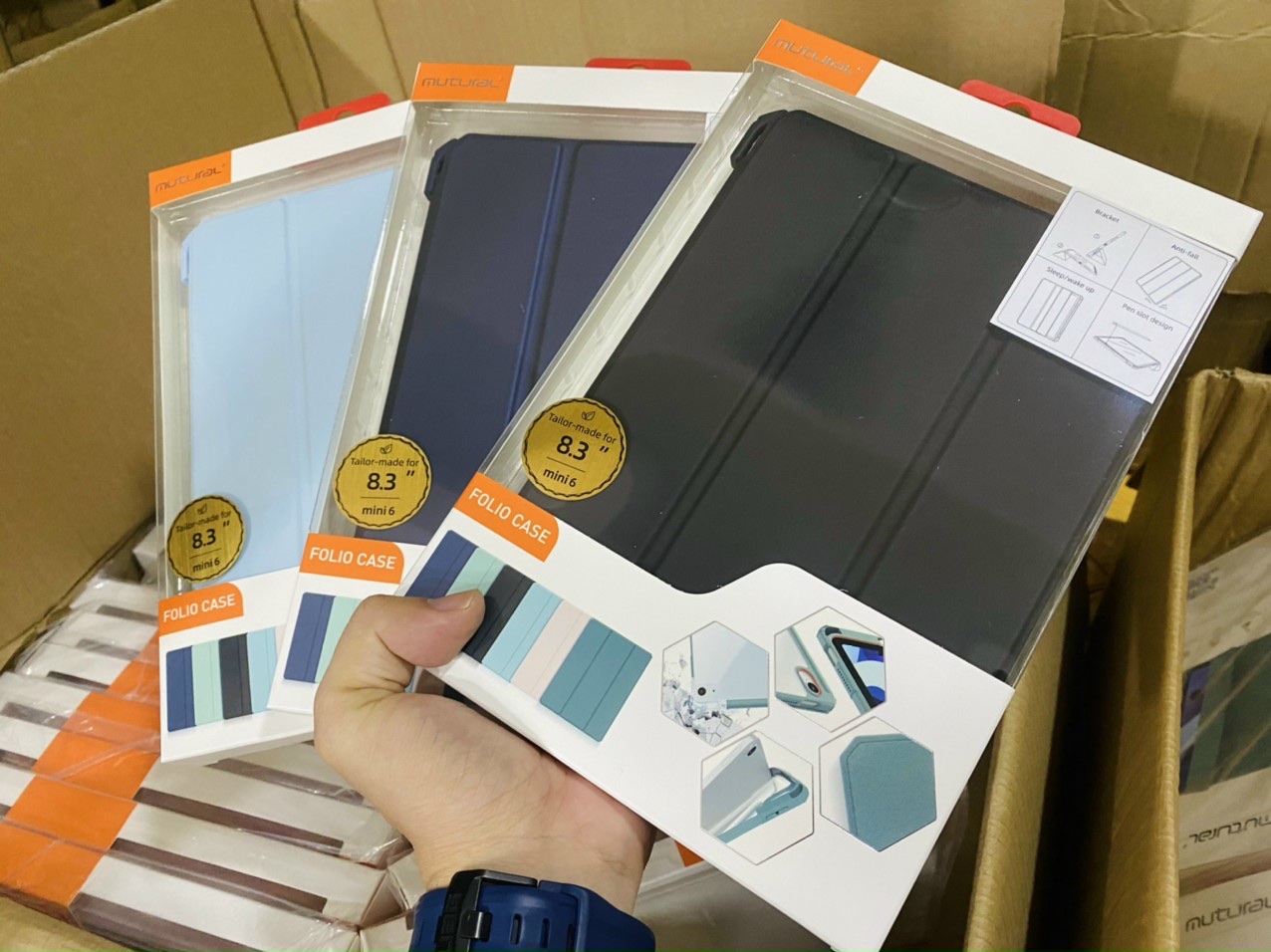 Bao da iPad Mini 6 hiệu Mutural