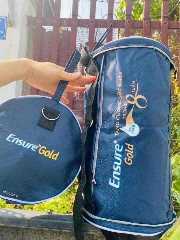 Túi du lịch gấp gọn quà tặng từ Ensure Gold