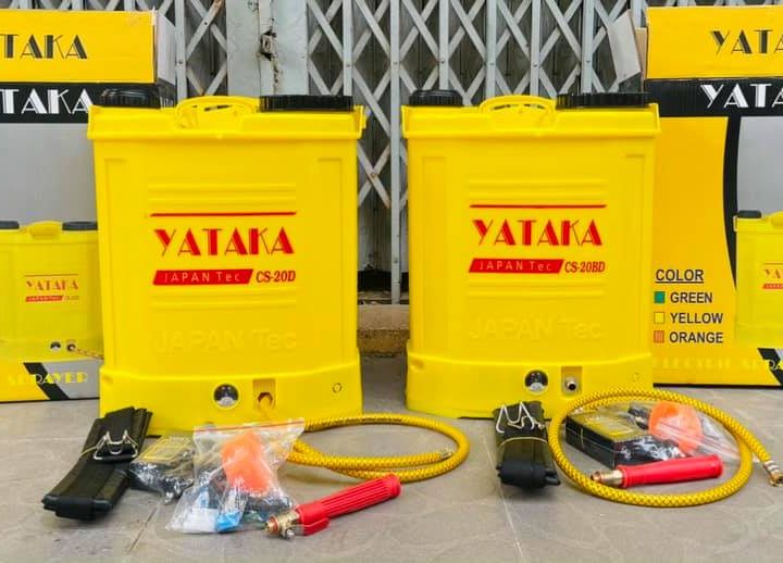 Bình Phun Xịt Điện Yataka CS-20BD Bơm Đôi