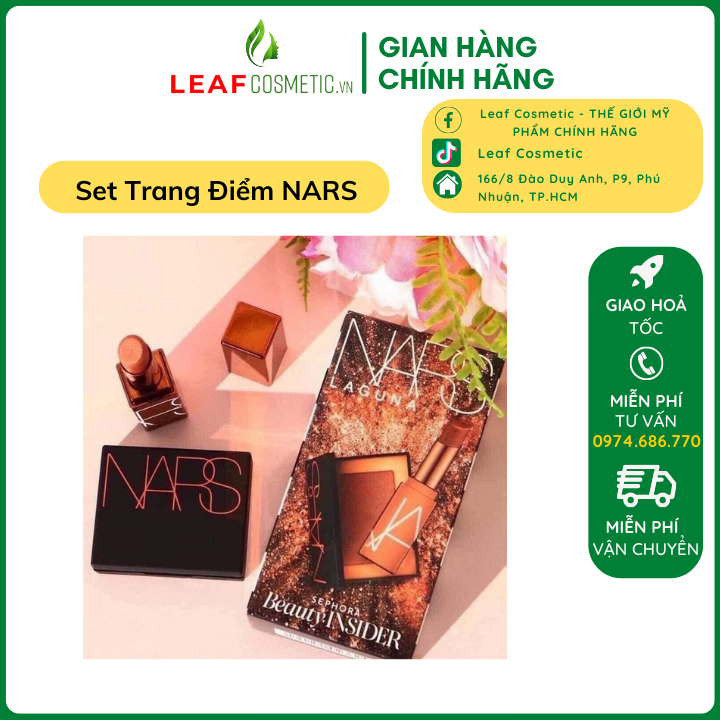 Set Trang Điểm Nars Laguna Limited Mini