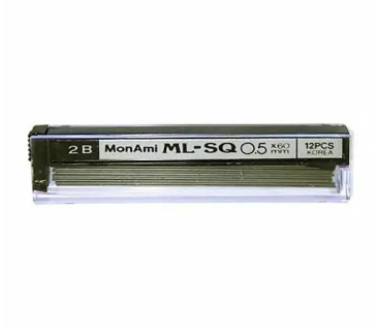 1 hộp ruột chì Monami 0,5mm - Hàn Quốc