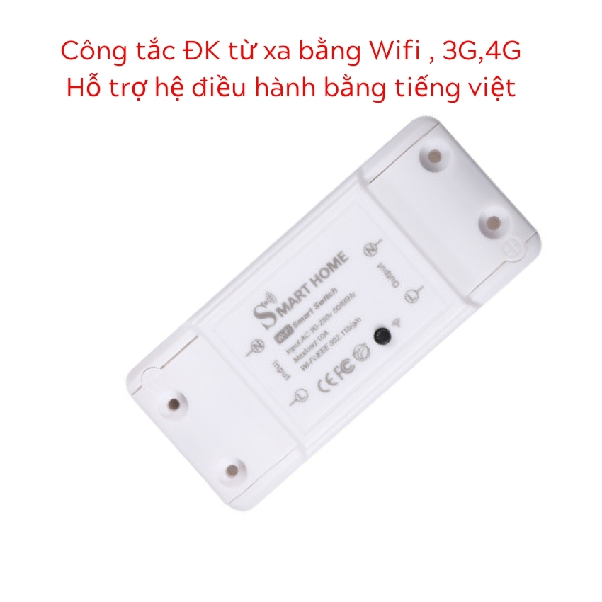 Công tắc điều khiển từ xa bằng wifi 3G , 4G app Smart life ,TUYA - công tắc điều khiển, công tắc wifi công tắc hẹn giờ ổ cắm hẹn giờ