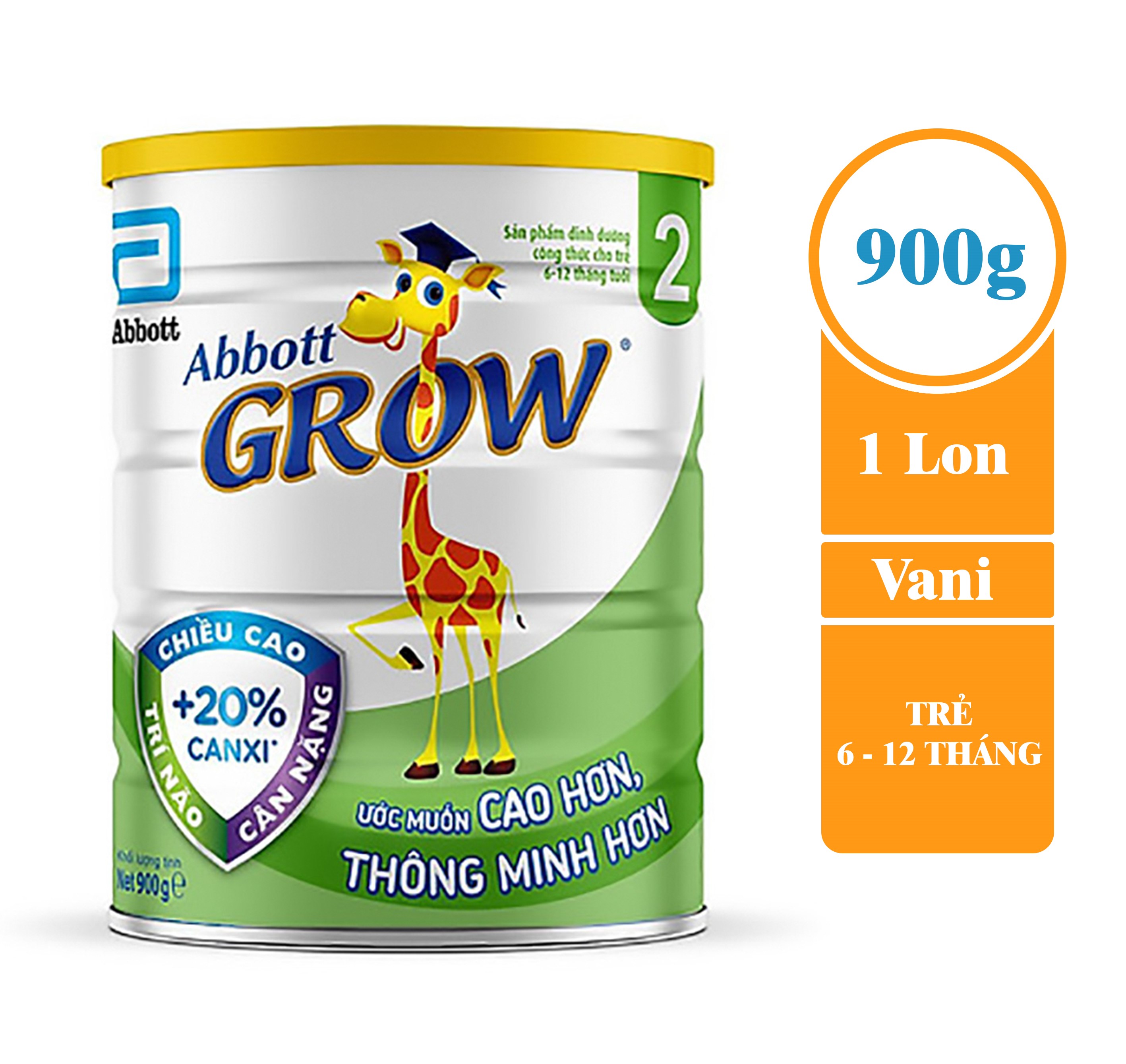 Sữa Bột Abbott Grow 2 900g