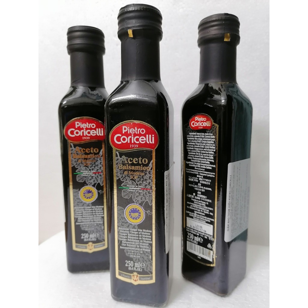 Giấm nho Balsamic Pietro Coricelli 250ml