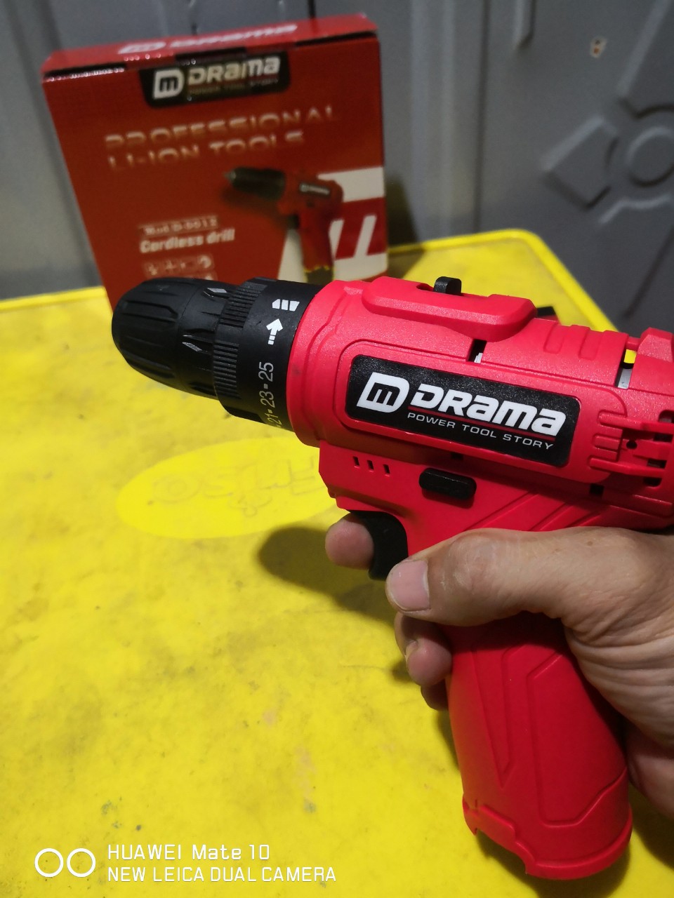 Thân máy khoan bắt vít dùng pin 12v drama 100% lõi đồng
