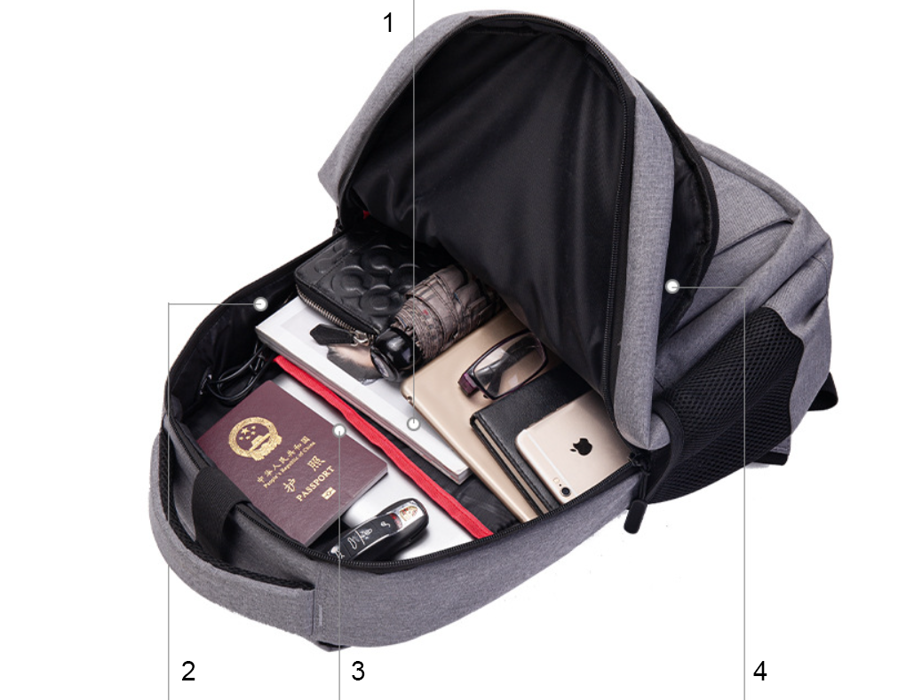 Balo nam thời trang cao cấp phong cách mới 15,6"