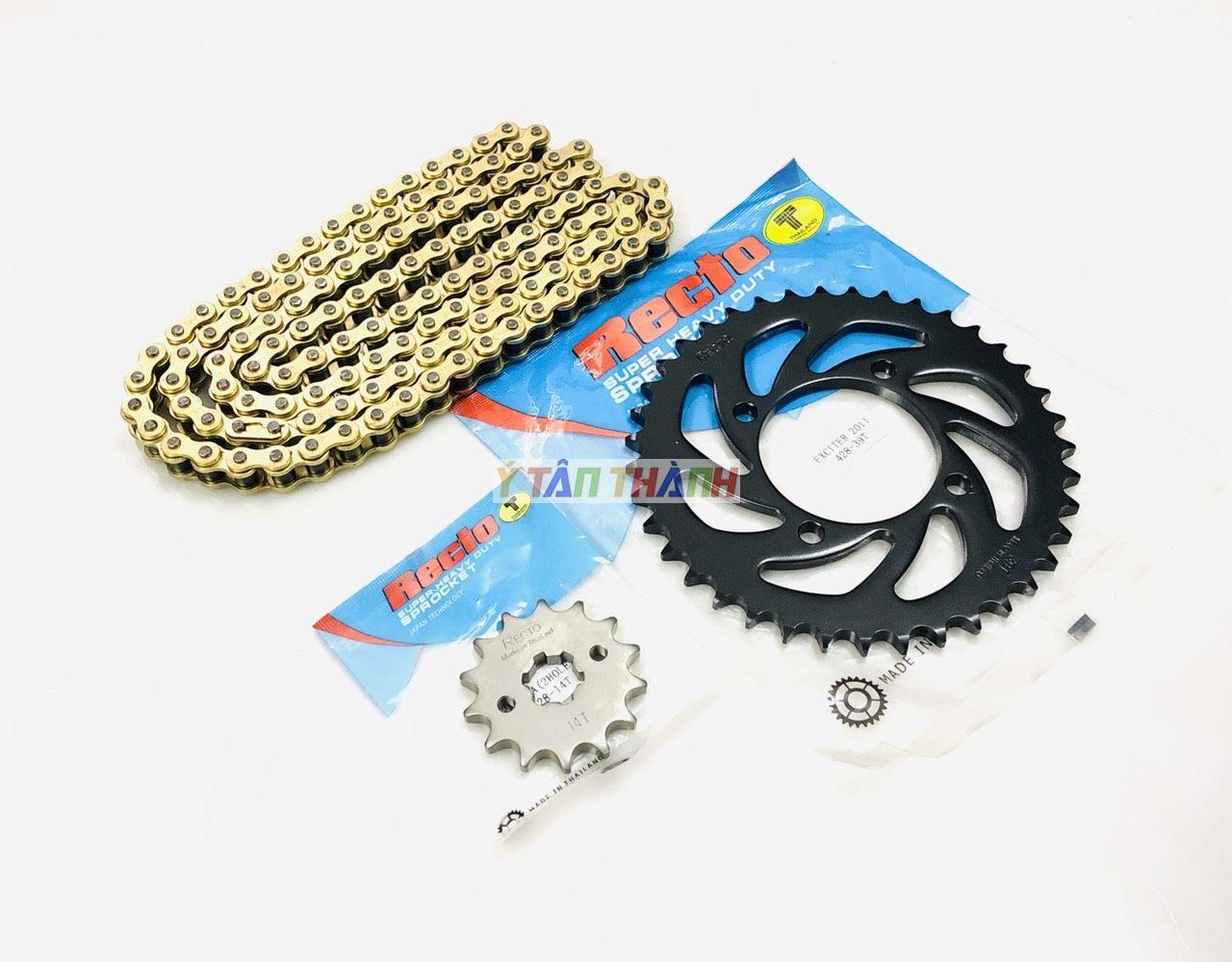 Nhông Sên Dĩa Recto Exciter 135