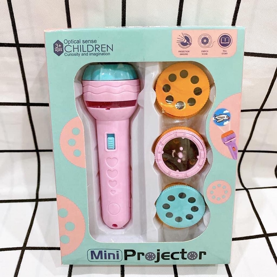ĐÈN PIN CHIẾU HÌNH ẢNH CHO BÉ CHO THỎA THÍCH