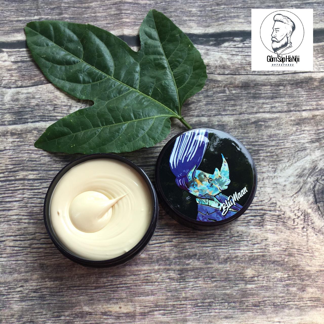 Combo Gôm Bạc Buttre + Sáp Vuốt Tóc Bluman Tê Giác + Lược