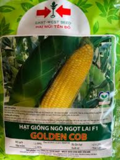 Hạt Giống Ngô Mỹ - Bắp Mỹ F1 - Hai Mũi Tên. Túi 500 gram - Cho Năng Xuất Cao - Chuẩn Giống.