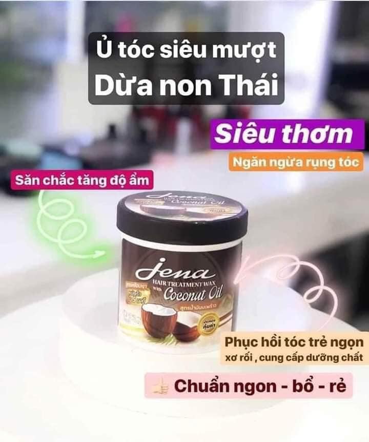 Ủ Tóc Dừa già Jenna Thái Lan siêu mềm mượt 500ML
