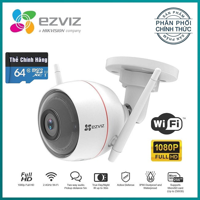 >> BÁO GIÁ (KÈM THẺ NHỚ 64GB,BẢO HÀNH 5 NĂM)CAMERA IP WIFI DAHUA RANGER PRO IPC-A26HP FULL HD 1920 X 1080P,CAMERA PTZ XOA | Shopee Lazada Sendo Tiki mới nhất 75 (KÈM THẺ NHỚ 64 GB,Bảo Hành 5 Năm)Camera IP Wifi Không dây EZVIZ C3WN,CAMERA NGOÀI TRỜI ĐÀM THOẠI 2 CHIỀU, KHÁNG NƯỚC 100%, KHÁNG BỤI BẨN, GHI ÂM, GHI HÌNH, LƯU TRỮ VIDEO,BÁO ĐỘNG(CÓ THỂ LẮP CẢ TRONG NHÀ)