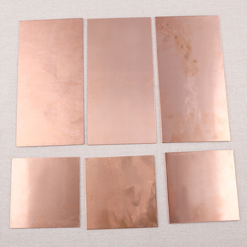 1pcs mới 99,9% đồng nguyên chất cu tấm lá mỏng công cụ cắt 0,25mm-0,8mm công cụ cắt độ dày
