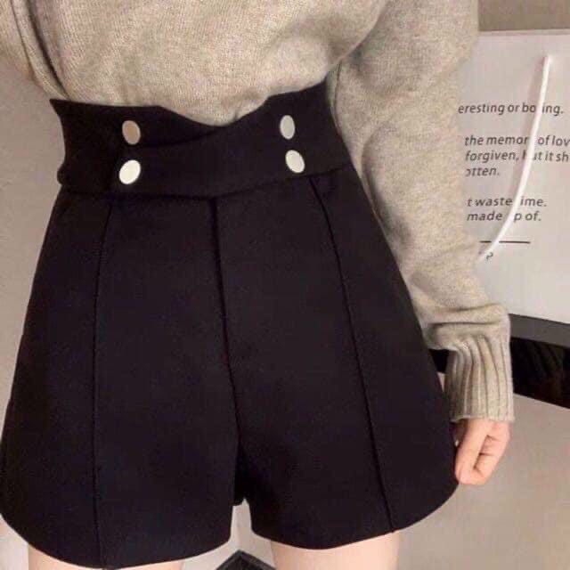 QUẦN Short NỮ CẠP CAO 4 CÚC