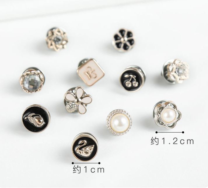 Set 10 Ghim Cài Mini Siêu Dễ Thương (Set of 10 Super Cute Mini Pins)