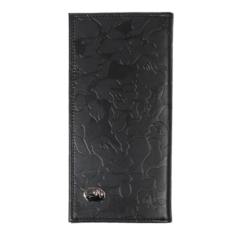 [Giá hủy diệt] Ví BAPE cao cấp chuẩn AUTH Bape Wallet Ví da Bóp da cao cấp [Full box]