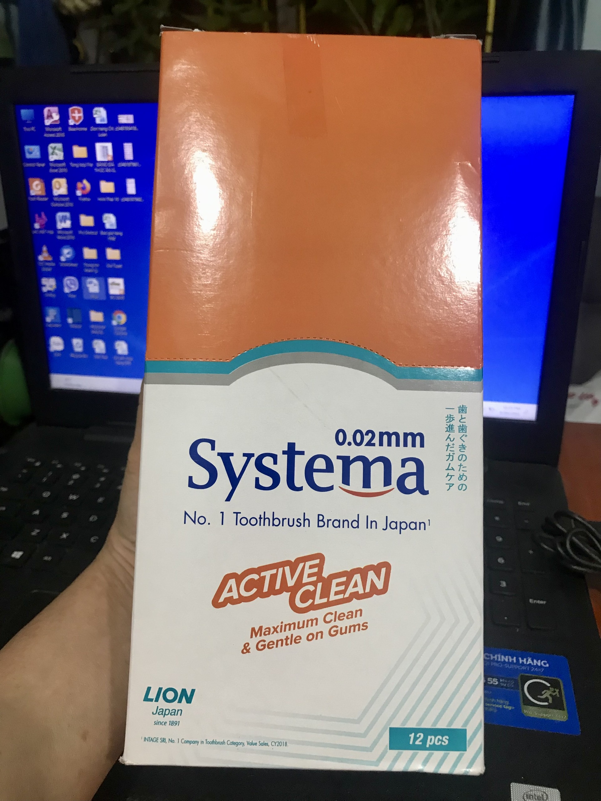 Bàn chải đánh răng Systema Số 1 Nhật Bản Mới