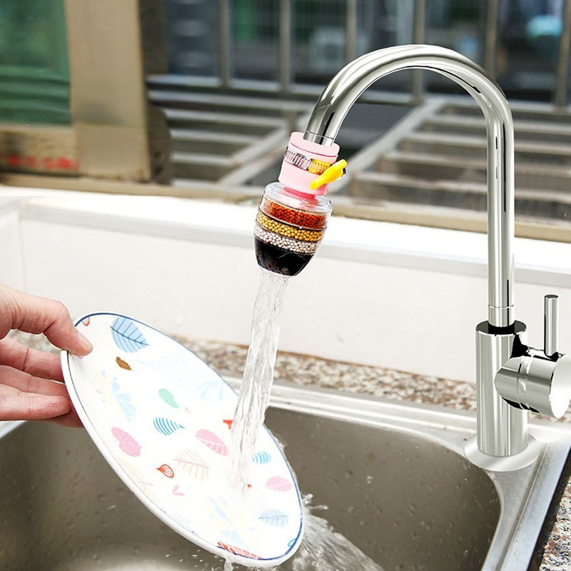 Vòi lọc nước than hoạt tính có đá maifan