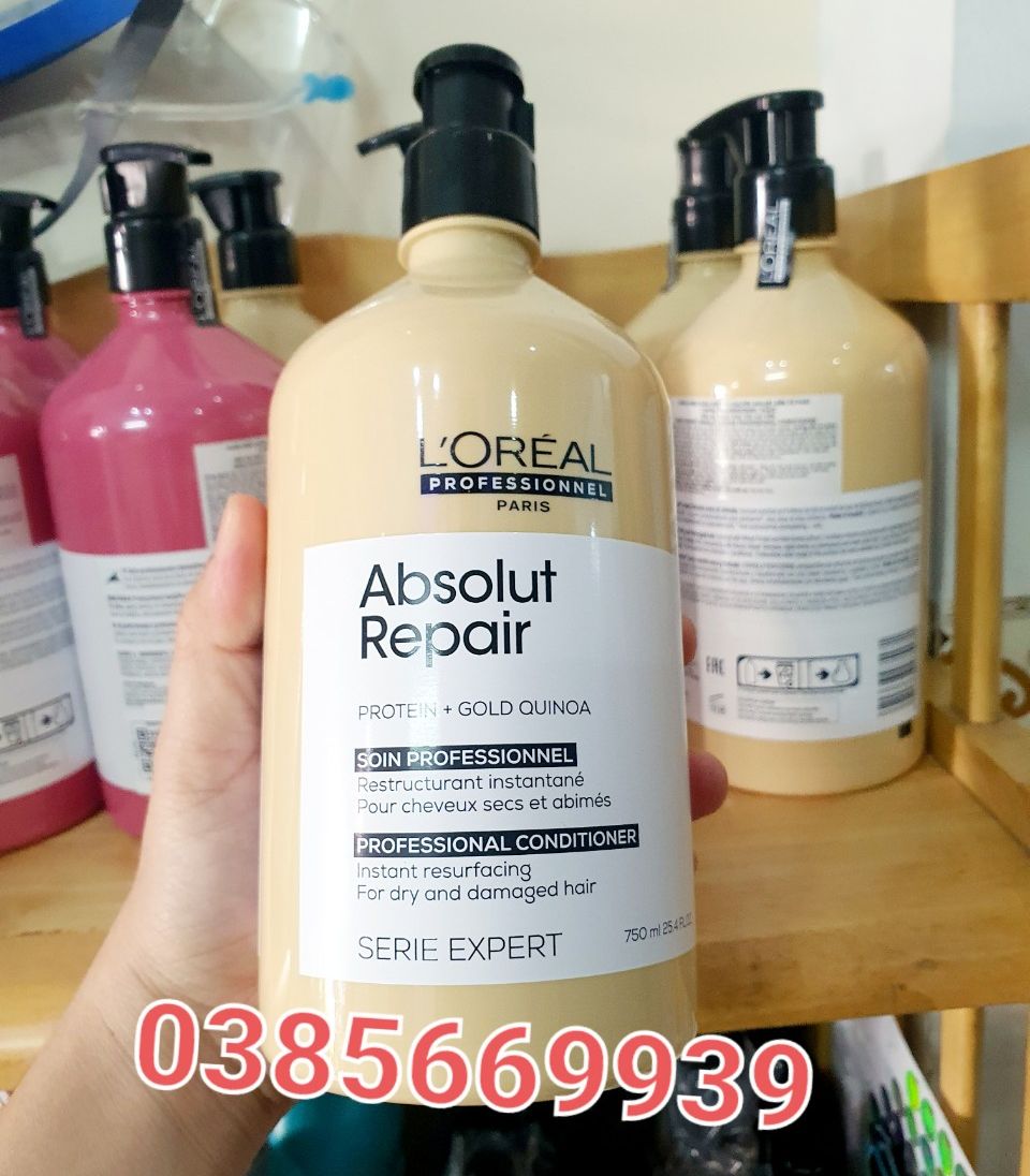 Loreal conditioner for damaged hair 750ml - bottle
