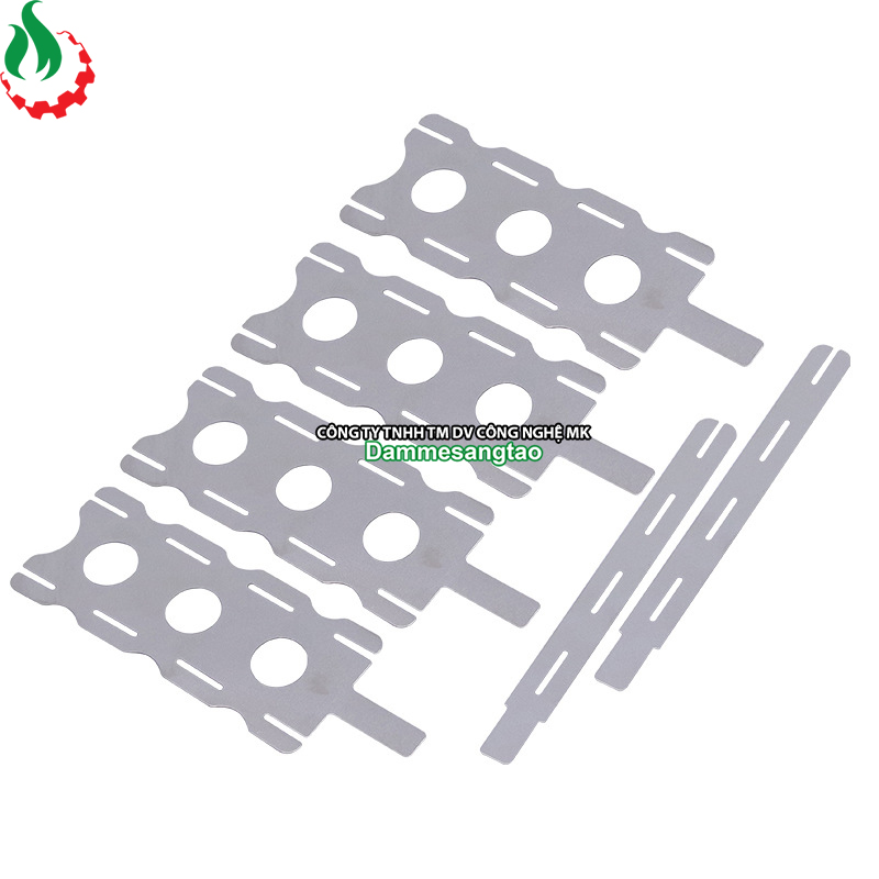 Combo 6 miếng kẽm pin 18650 5s2p 5s3p 5s4p