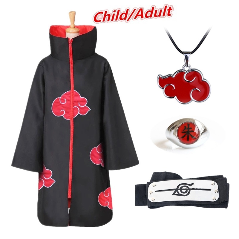 ㍿✈☃  Bộ đồ áo choàng hóa trang nhân vật Uchiha Itachi trong anime Naruto (có bán lẻ)
