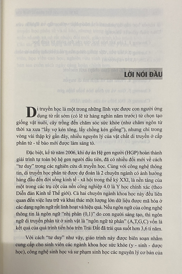 Cơ sở di truyền học phân tử và tế bào