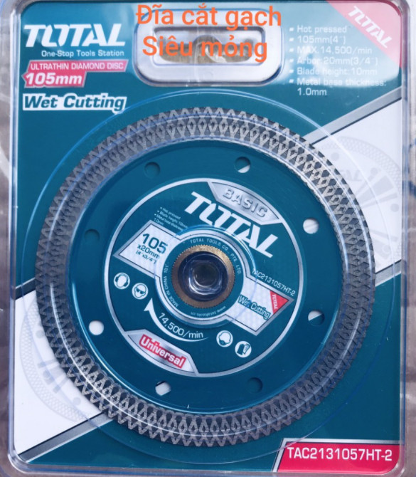 Lưỡi cắt - đá cắt siêu mỏng total tac2131057ht-2