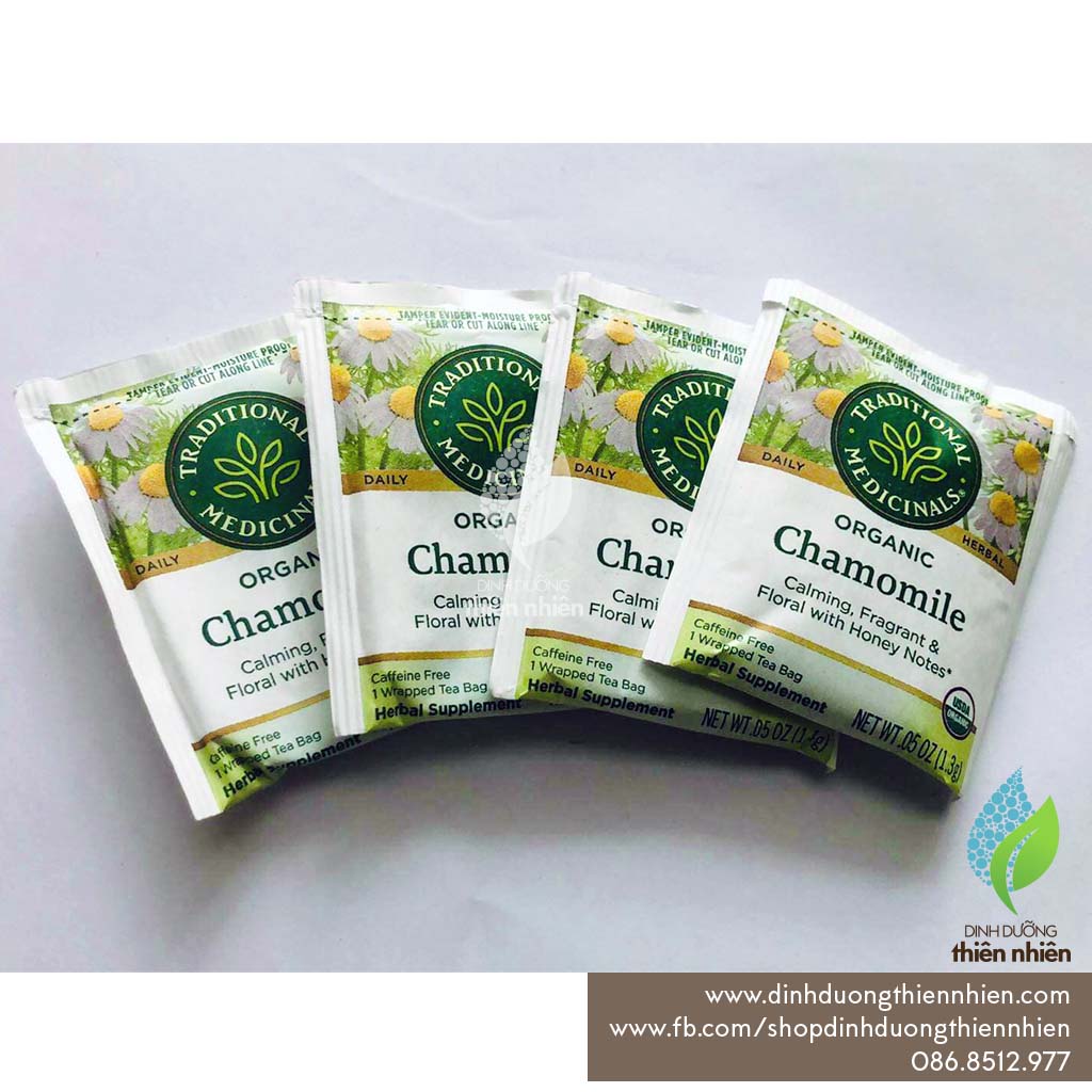 Trà Hữu Cơ Hoa Cúc Traditional Medicinals Organic Chamomile Tea
