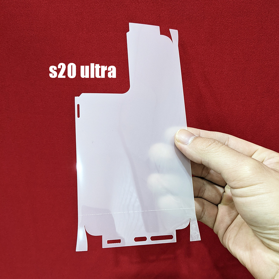 Dán PPF 3 lớp full lưng viền Samsung S21 Ultra - S21 Plus