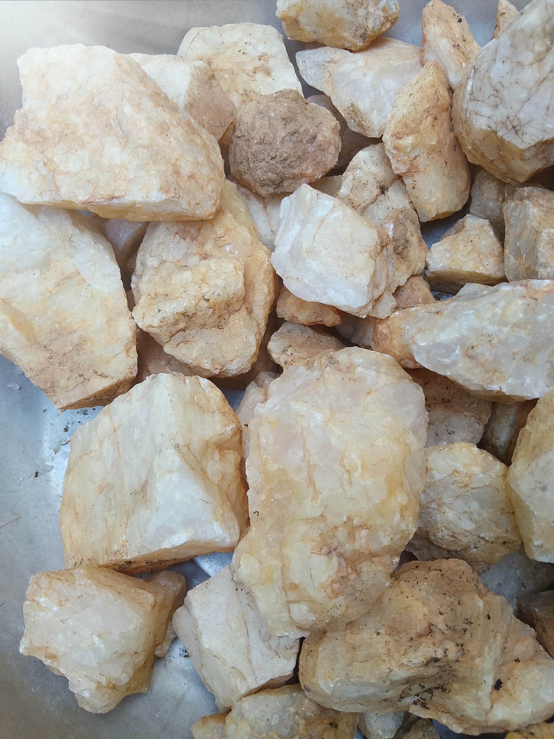 Đá Thach Anh Dãi Nền 1 Kg - Đá Phong Thủy