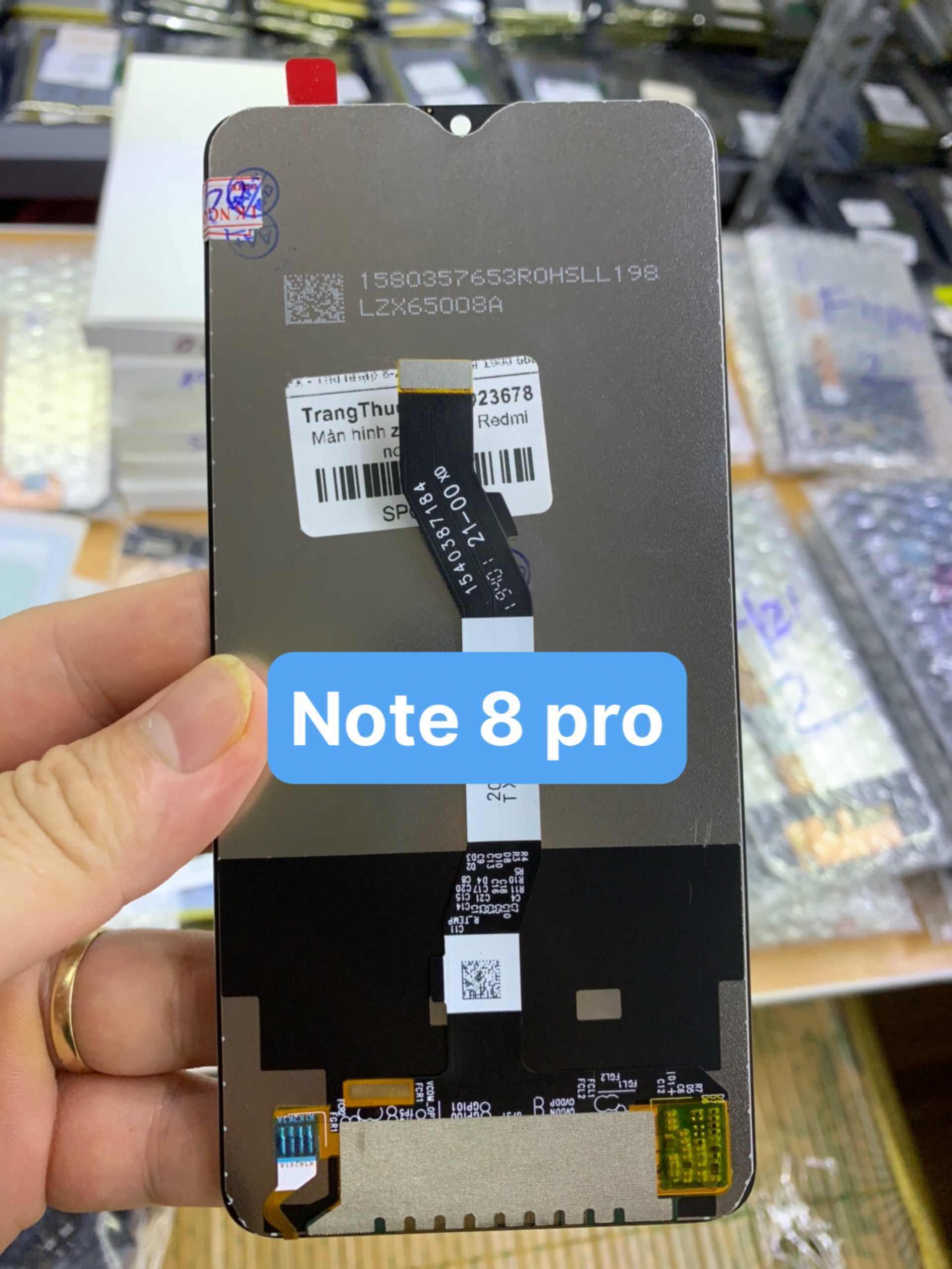 Màn hình zin Xiaomi Redmi note 8 pro / tặng kèm 1 tuýp keo / Bao test