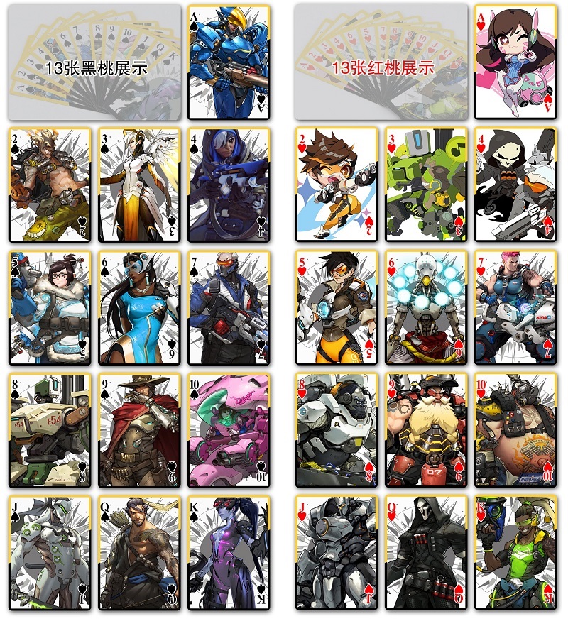 [HCM]Bài tây game Overwatch - Mẫu 2 [T69 Shop]