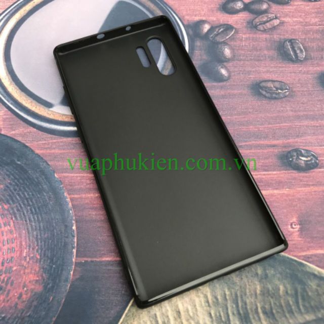 [Nhập RS0822 giảm 30k cho đơn 99k]Ốp lưng dẻo Samsung Galaxy Note 10 Plus/ Note 10+ hiệu OU Case ( Đen )