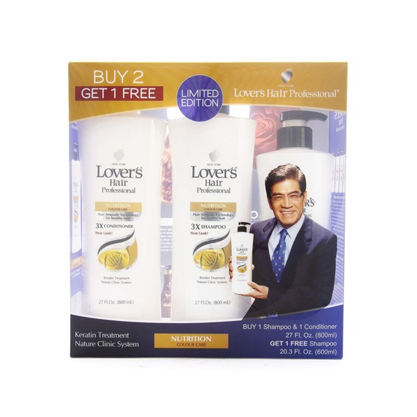 Combo Dầu Gội Và Xả Dưỡng Chất Lover’s Hair Professional Nutrition
