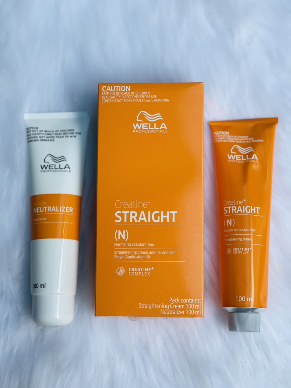 Thuốc Duỗi/Dập dành cho tóc khỏe thương hiệu WELLA chuyên nghiệp Creatine+ Straight - Nhập khẩu Thái Lan