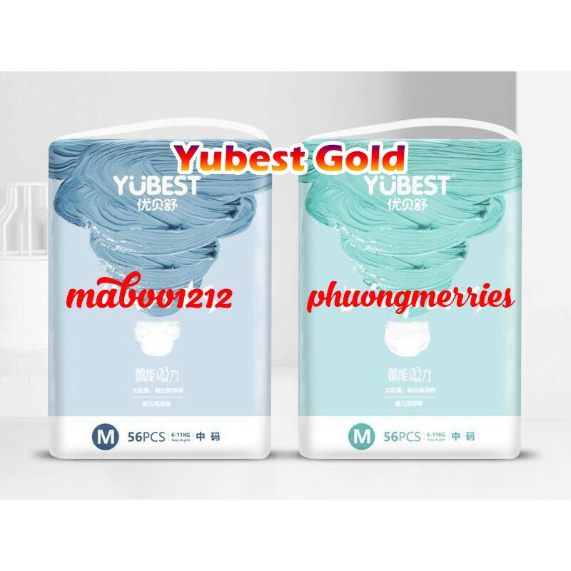 Bỉm/tả Yubest Angle dán tách lẻ bịch nhỏ