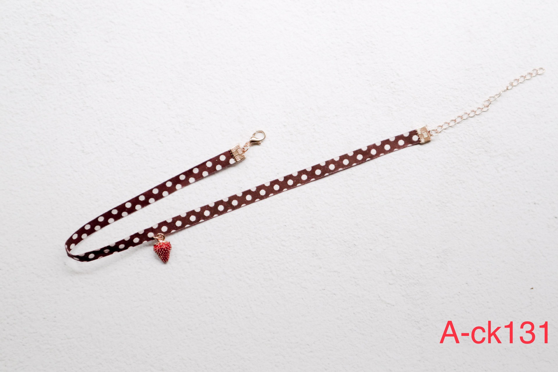 Chocker BST màu đỏ cherry xinh xắn A-CK129-134 Mayconner