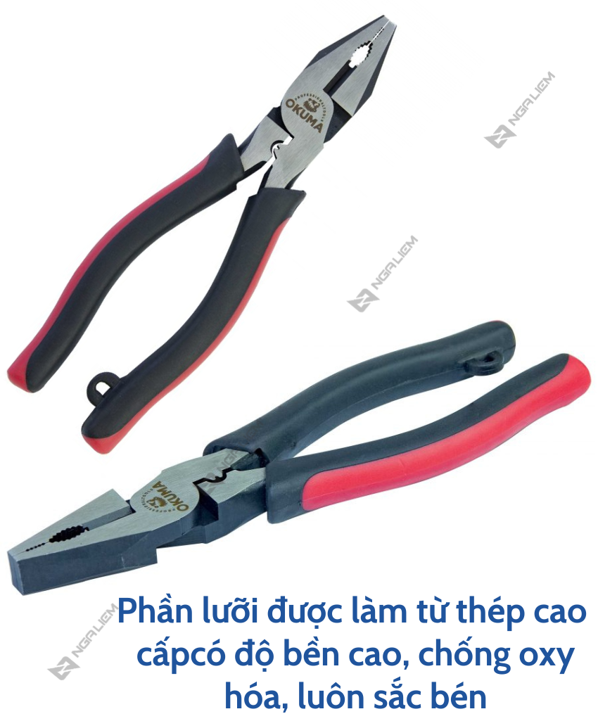 Kìm Điện Cao Cấp (6" - 7" - 8") OKUMA