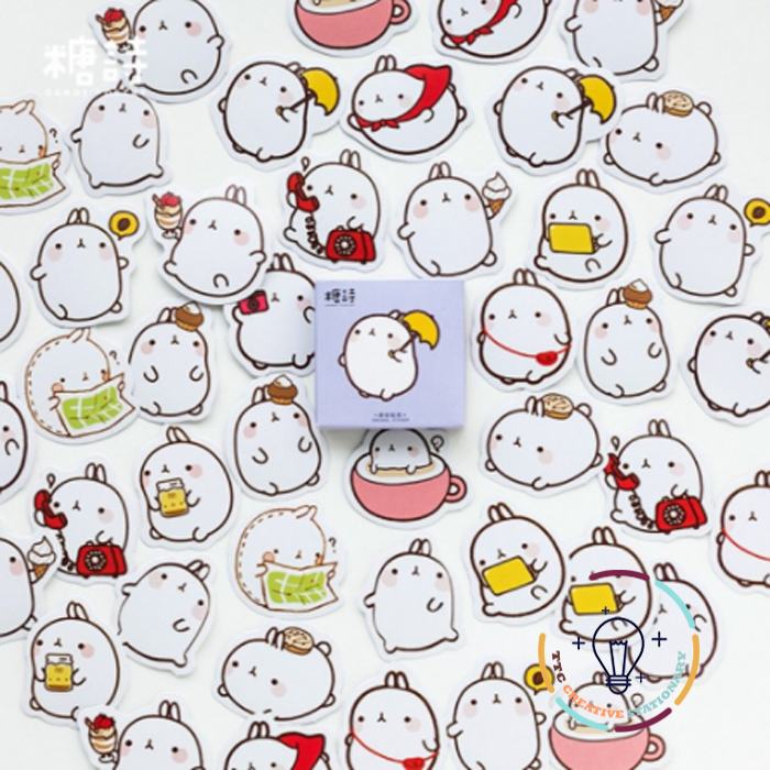 Hộp Miếng Dán Sticker Trang Trí Nhiều Mẫu Lựa Chọn