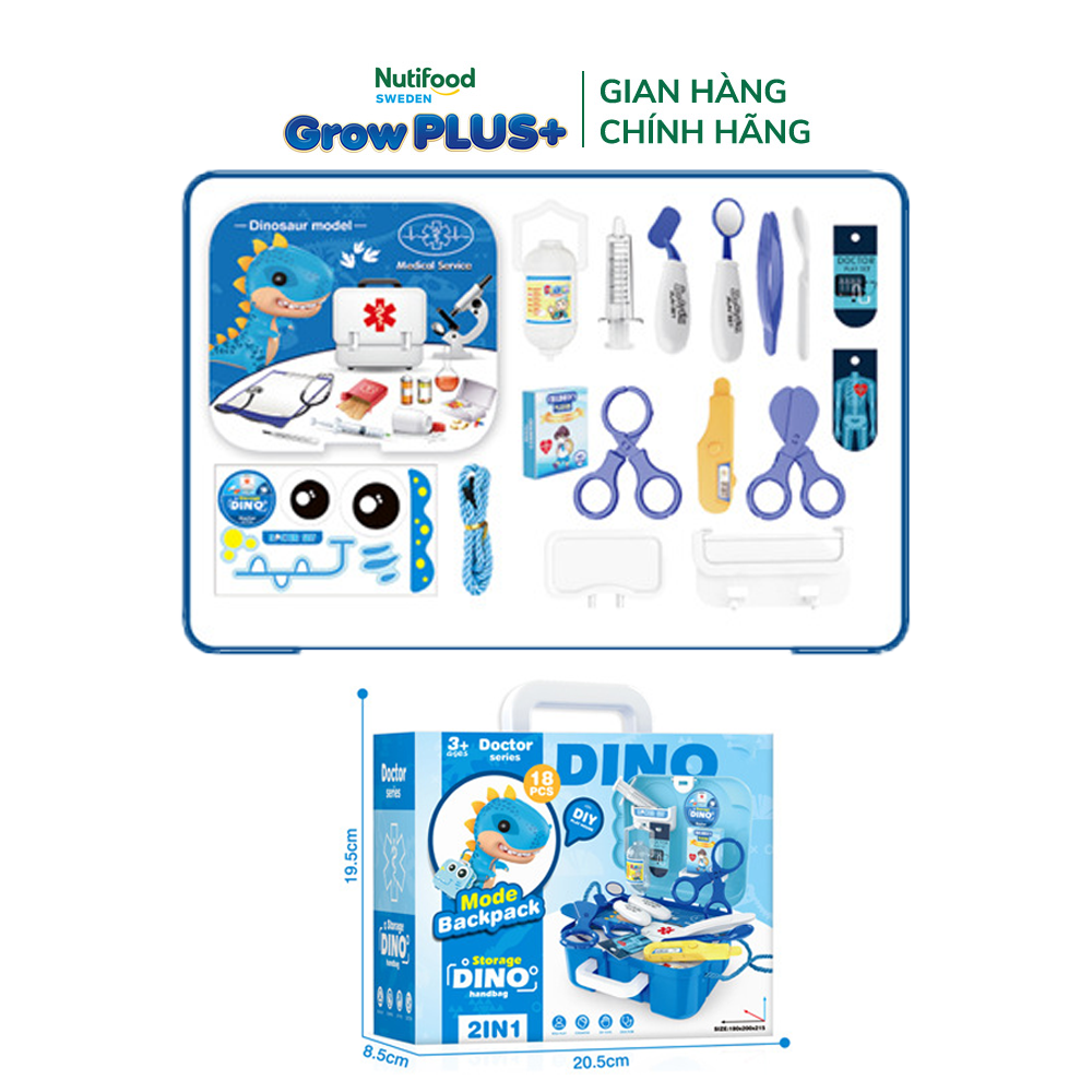 [Gift] Đồ chơi - Vali bác sĩ khủng long