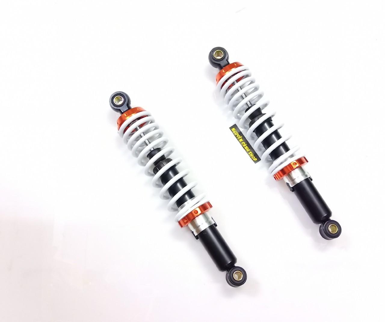[HCM]Phuộc sau xe Wave racing boy màu trắng 1 cặp